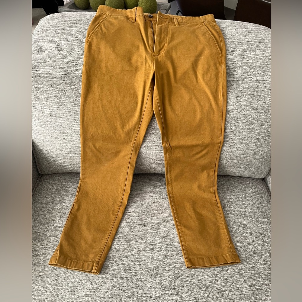Mens Flat Front Pants